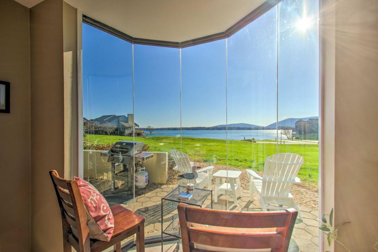 Sun-Filled Condo With Smith Mountain Lake Views Moneta Exterior foto